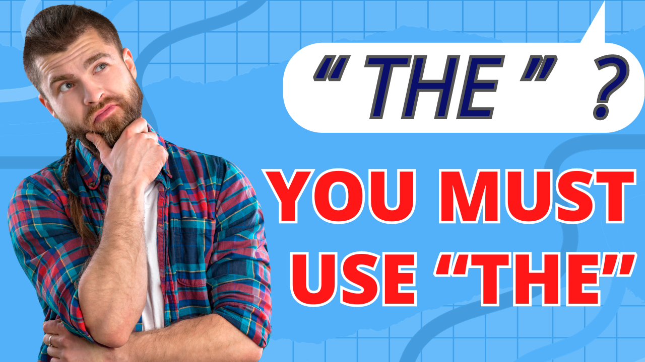 Quando usare "THE" in Inglese